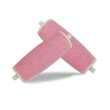 5 Pcs Velvet Smooth Express Pedi Foot File Roller Replacement Head Refills For Scholl - Black - View 11