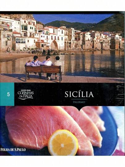 Livro: Sicília - Cozinhas da Itália Vol. 5 Autor: Folha de São Paulo (Novo, Lacrado)