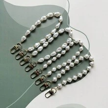Fashion Faux Pearl Shaped Handmade Beaded Phone Lanyard, Camera Hanging Decor - Multicolor - View 3
