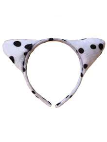 Halloween Cartoon Animal Headband Plush Hair Accessories Rabbit Cat Cow Tiger Sheep - One Size - View 10