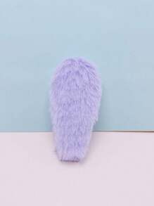 14pcs Double-sided Cute Plush Bunny Ear Diy Hair Clips, Headbands, Hair Accessories
