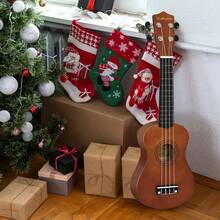 21 Inch Soprano Ukulele With Gig Bag, Pick, And Spare Strings – Great For Schools And Beginners - Light Brown - View 5