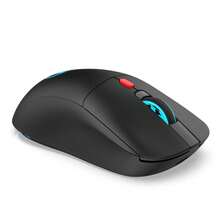 1 件全新 USB 无线鼠标，带 RGB 彩色照明，2.4G 无线光电鼠标，可充电即插即用，适合家庭和办公室使用 - 彩色 - 查看 4