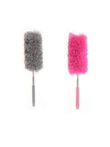 Adjustable Stretch Extend Microfiber Duster, Household Dusting Brush Tool, Anti Dusting Brush, Home Air-Condition Feather Car Furniture Cleaning Brush New Retractable Duster Household Bendable Mini Fiber Duster Dust Sweep Chicken Feather Duster Mother's Day,Gift For Mom,Gift For Mother