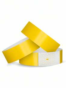 100 piezas/Paquete Pulseras desechables a prueba de agua y a prueba de desgarros, hechas de papel sintético, pulseras desechables para eventos, festivales, exposiciones, conciertos - Navidad