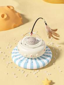 猫玩具、自动逗猫棒、自娱自乐、缓解压力的智能逗猫激光笔、猫耗能电动宠物车，适合猫在室内玩耍