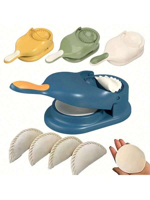 1 pieza aleatoria de 2 en 1, Utensilio para hacer envolturas de empanadillas, Máquina creativa para hacer empanadillas, Máquina manual para hacer tortillas, Moldes para empanadillas, Prensa para masa, Utensilio para empanadillas, Artículos de cocina, Gadgets de cocina