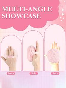 3.7Inch Powder Puff Gifts Favor, Body Powder Puff For Dusting Powder, Women Powder Puff With Storage Container For Bath, Body Powder Applicator And Oversize Powder Puffs For Body Powder - Multicolor - View 4