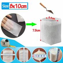 100pcs Nursery Bag Plant Grow Bags Non-Woven Fabric Seeds For Seeding Flower Pots Home Garden Accessories Tools 8*10cm