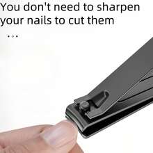 Nail Scissors Single German Craft Nail Clipper Set Thick Stiff Nail Gray Nail Clippers Flat/Portable - Multicolor - View 3