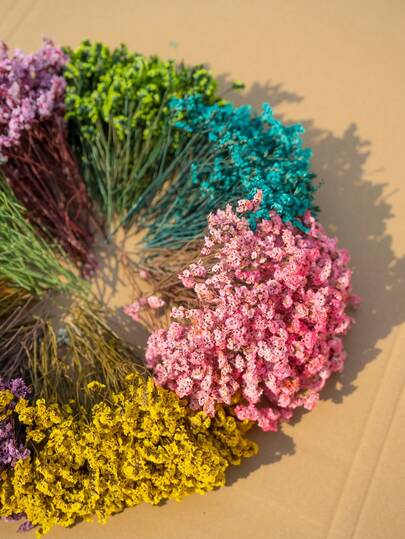 25/50/100/300 件人造白色迷你干满天星花花瓶填充物，婚礼、家居、办公室、派对、花园、卡片制作、DIY 装饰