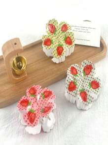 6 Stück/Set Sommer Neue Mode Clips Elegante Blumen Haarspange Scrunchies Haargummi für Frauen, geeignet für Alltag, Outdoor, Festival, Party, Yoga, Pendeln, Urlaub, Haar-Bun, Gesichtwaschen, Duschen, Make-up, Kleidung & Accessoires, Kopfbedeckung, Accessoires, Haarclips, Haarklammern, Haargreifer