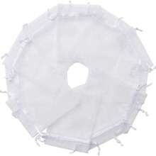 50pcs Plant Protection Bags, Plant Support Bags, Grape Protection Bags, Fruit & Vegetable Protection Bags. For Growing Protection Of Strawberries, Lychee, Citrus, Grapes, Apples, Pears, Cherries, Blackberries, And Other Fruits, Drawstring Net Bags, Anti-Bird, Anti-Insect, Anti-Animal Chewing