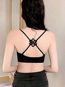 2pcs/4pcs_Set FlowerShaped Bra Strap Clip, Invisible Anti-Slip Bra Strap BuckleBody Care For Travel,Sport,Outdoor,Belt - Multicolor - View 5