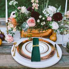 12/6/1 件 Bismillah 字母设计金属餐巾环 - 金色镂空纸巾架镂空餐巾环架餐巾环扣，餐桌装饰餐厅，适用于婚礼、派对、餐桌 - 优雅装饰，适用于 DIY、活动和餐厅、节日家庭聚会、厨房餐桌装饰、晚宴、野餐