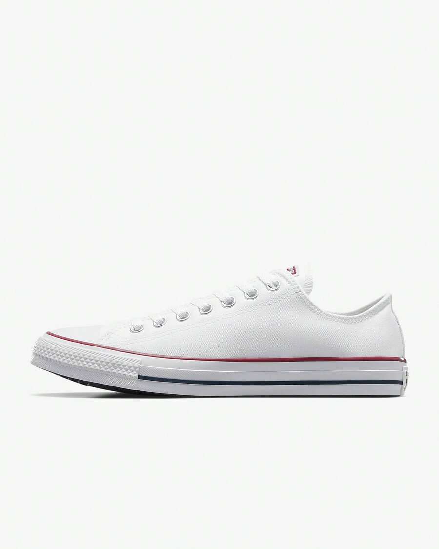 Converse Chuck Taylor All Star 低帮女式运动鞋 Cusal Campus 鞋休闲软底系带舒适户外运动鞋 M7652C - 白色 - 查看 1