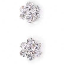 2 Peças Conjunto Elegante e Luxuoso Adesivo de Strass em Formato de Coração Para Umbigo, Cobertura de Mamilo Sexy de Strass, Joia de Decote, Adequado Para Encontros