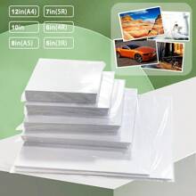 3R/4R/5R A5High Glossy Photo Paper Inkjet Printing Photo Paper A4 Inkjet Photo Paper, Printer Photo Paper, 5 Inch High Glossy Photo Paper, 6 Inch Rc Photo Paper 40/100 Sheets Back To School