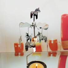 Rotary Candle Holder Metal Tear Spinning Candleholder For Wedding Party Christmas Home Decoration