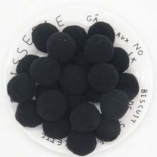 High-Elastic 3cm Fluffy Pompoms Balls 30mm Soft Pom Poms For Hobby Supplies And DIY Creative Arts Crafts Party Making Decoration 21pcs (20g) - Multicolor - View 35