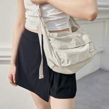 XTEP Special Step Shoulder Bag For Men And Women 2025 New Spring/Summer Couple Portable Leisure Sports Mobile Bag Crossover Bag 875237130006