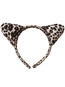 Halloween Cartoon Animal Headband Plush Hair Accessories Rabbit Cat Cow Tiger Sheep - One Size - View 9