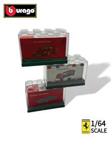 Burago Bburago 1:64 Enzo Racing Sports Model Diecast Metal Car - Capa de proteção contra poeira para modelo de carro grátis