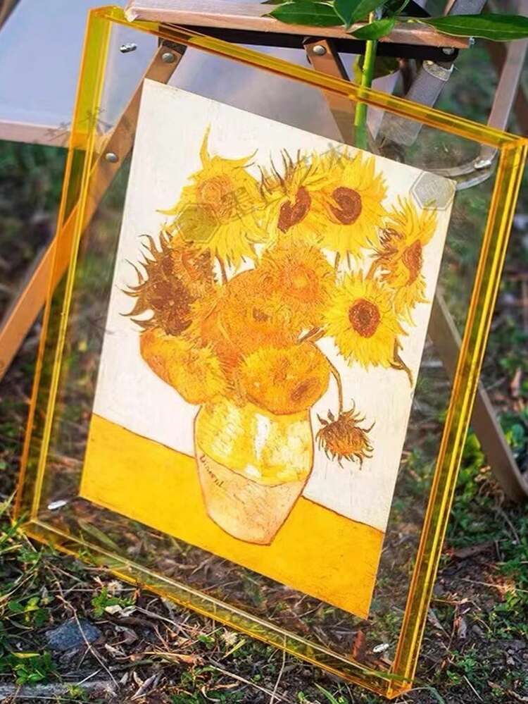 优雅的亚克力相框 - 多功能展示婚礼照片、海报和拼图 - 壁挂式或桌面设计 - 无需电源 - 非常适合家居装饰 - 彩色 - 查看 22