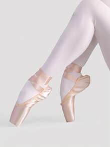 Daydance Zapatillas de ballet para puntas para mujeres, zapatillas de danza de satén