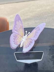 1 件装会动的蝴蝶电动自行车装饰品车上可爱小挂饰 - 均碼 - 查看 8