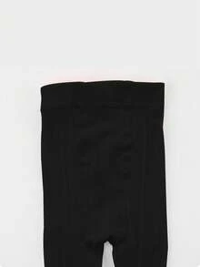 4pcs Kids' Breathable Lightweight Mosquito Protection Capri Pants, Tight-Fitting Stretchy Solid Color Dance Leggings For Summer - Multicolor - View 5