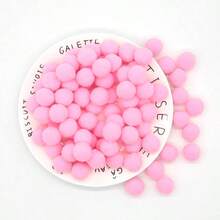 65個 (20g) 2cm 蓬鬆迷你毛球，20mm 高密度毛球，適用於手工藝、珠寶製作配件、衣飾裝飾、家居裝飾 - 彩色 - 查看 15