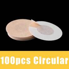 100PCS Cloth Nipple Cover Teat Hide Women Disposable Nipple Pasties Piece Breast Petals Invisible Bra Padding Chest Sticker Patch Covers No Marks Prevent Exposure