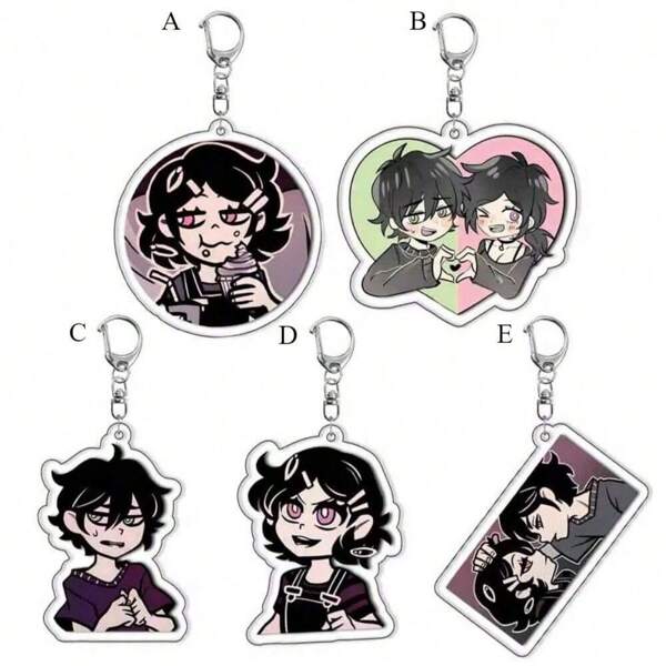 Cartoonspel De kist van Andy en Leyley Cosplay-sleutelhanger Sleutelhanger Acryl Karakters Hanger Sleutelhanger Sieraden Accessoires Fans Cadeaus Strandaccessoires Daisy