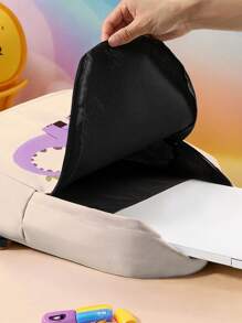 1pc Customized Cute Cartoon Dinosaur Pattern Backpack, Can Be Customized According To Your Unique Design, Suitable For Children And Teenagers, Print Your Own Name Or Print Your Sister/Classmate's Name As A Gift