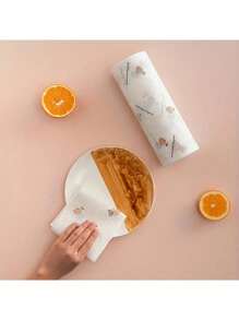 100PCS Sheets High Quality Absorbent Paper Towels, Multi-Ply Disposable Kitchen Paper Towels, Strong Oil Absorbing Wiping, Slouchy Wipe Alternative, Essential For Kitchen And Parties, For Outdoor, Camping