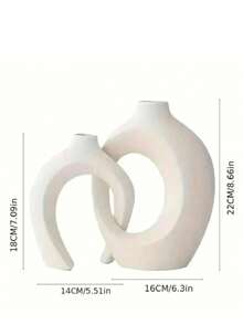 2/4 件套创意家庭花瓶套装，艺术插花装饰，保水装饰花瓶，适合家庭和办公室