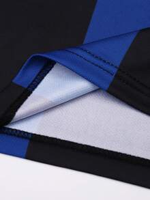 SURUIDA 1 pieza Camiseta de fútbol Inter de Milán #10 para hombres, de manga corta, camiseta deportiva cómoda adecuada para partidos de equipo, deportes casuales y uso diario, verano - Azul - Ver 5