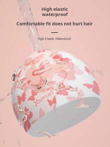 youyou Bonnet de bain en silicone pour femmes et hommes, imperméable, très grande taille, protection auditive confortable, convient aux cheveux longs