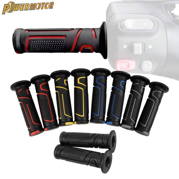 PowerMotor Accesorio universal para motocicleta PowerMotor Manillar de 22 mm y 24 mm para Kawasaki, Suzuki y motocicletas fuera de carretera, incluyendo maneta de freno