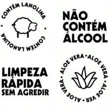 Kit Banho a Seco Gatos + Lenço Umedecido Gatos Pet Clean