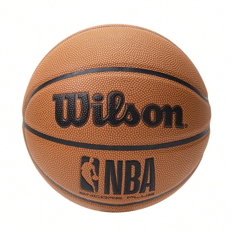 Wilson Unisex ENCORE PLUS BSKT CN 7 Game Ball, Microfiber Training Ball, Adult Basketball WZ2023201CN7 - Brown - View 1