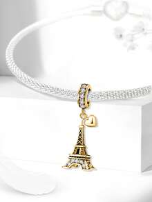 1pc Small Town Style Beaded Accessory, Suitable For Women's Bracelet/Bangle DIY, Also Can Be Used As Daily Fashion Decoration, Suitable For Girls