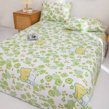 3pcs/Set Soft & Skin-Friendly Printed Bedding Set, Modern Rectangular Elegant Minimalist Design, Fits Queen/King Size Bed, Suitable For Bedroom Home Use Year-Round