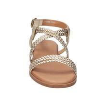MTNG | Sandali bassi Mustang Maria da donna – Sandalo con cinturino intrecciato – Sandalo estivo con fibbia – Elegante – Massimo supporto – Comodo e versatile – Modello 54488 - Argento - Visualizzare 3