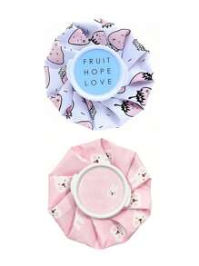 Reusable Ice Pack Cold And Hot Use,Cute Pattern Hot Water Bag , Cold PacksTired Eyes,Easy To Carry ,Small&Easy To Store, Reusable Ice Bags Hot Water Bag For Daily Use To Relieve Fatigue Home Essentials