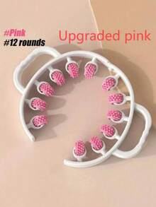 360° Muscle Roller Stick, 12 Roller Rings Leg Massager For Calves, Legs, Arms, Tennis Elbow And Golfer's Elbow - Plastic Fascia Muscle Roller Ball Fat Burning, Trigger Point Release - Mother's Day Gift - Multicolor - View 5