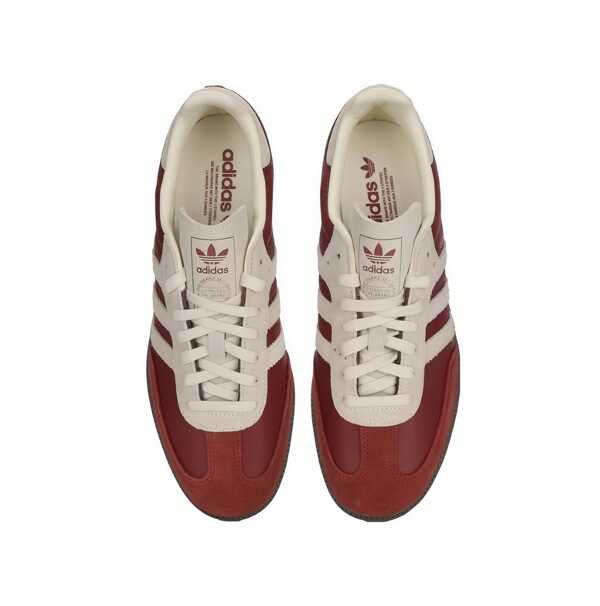 Adidas Tênis casual esportivo unissex Trefoil SAMBA OG de lona