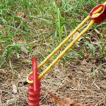 10pcs Tent Ground Nail Outdoor Camping Tent Nail Nylon Windproof High Quality Camping Material Campground Portable