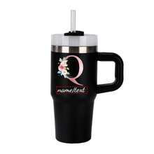 Tasse personnalisée de 14 oz avec lettre de A à Z, tasse à boire de tous les jours, cadeau surprise, cadeau de nouvel an, cadeau d'anniversaire, cadeau de la Saint-Valentin, convient à la famille, aux amis, aux amoureux, à la fête des mères, à la fête des infirmières, à la fête des pères, au mariage, à la remise des diplômes, à la fête des enseignants, multifonctionnel, ornemental, réutilisable, raffiné, élégant, de haute qualité, coloré, moderne, personnalisé, unique, idéal comme cadeau pour lui, idéal comme cadeau pour elle, petit ami, papa, petite amie, maman, famille, amis, salle de thé, maison, jardin, bureau, tasses personnalisées, ambiance chaleureuse